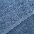 Kara Bath Towel Set, Pack of 5 Pieces , Ultra Soft and Highly Absorbent Towels,(Petroleum)
