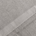 Aura Bath Towel Set, Pack of 4 Pieces , Ultra Soft and Highly Absorbent Towels,(Silver)