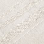 Kara Bath Towel Set, Pack of 5 Pieces , Ultra Soft and Highly Absorbent Towels,(Offwhite)