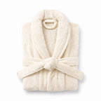 100% cotton Comfort Bathrobe – Ultra-Soft Shawl Collar Robe