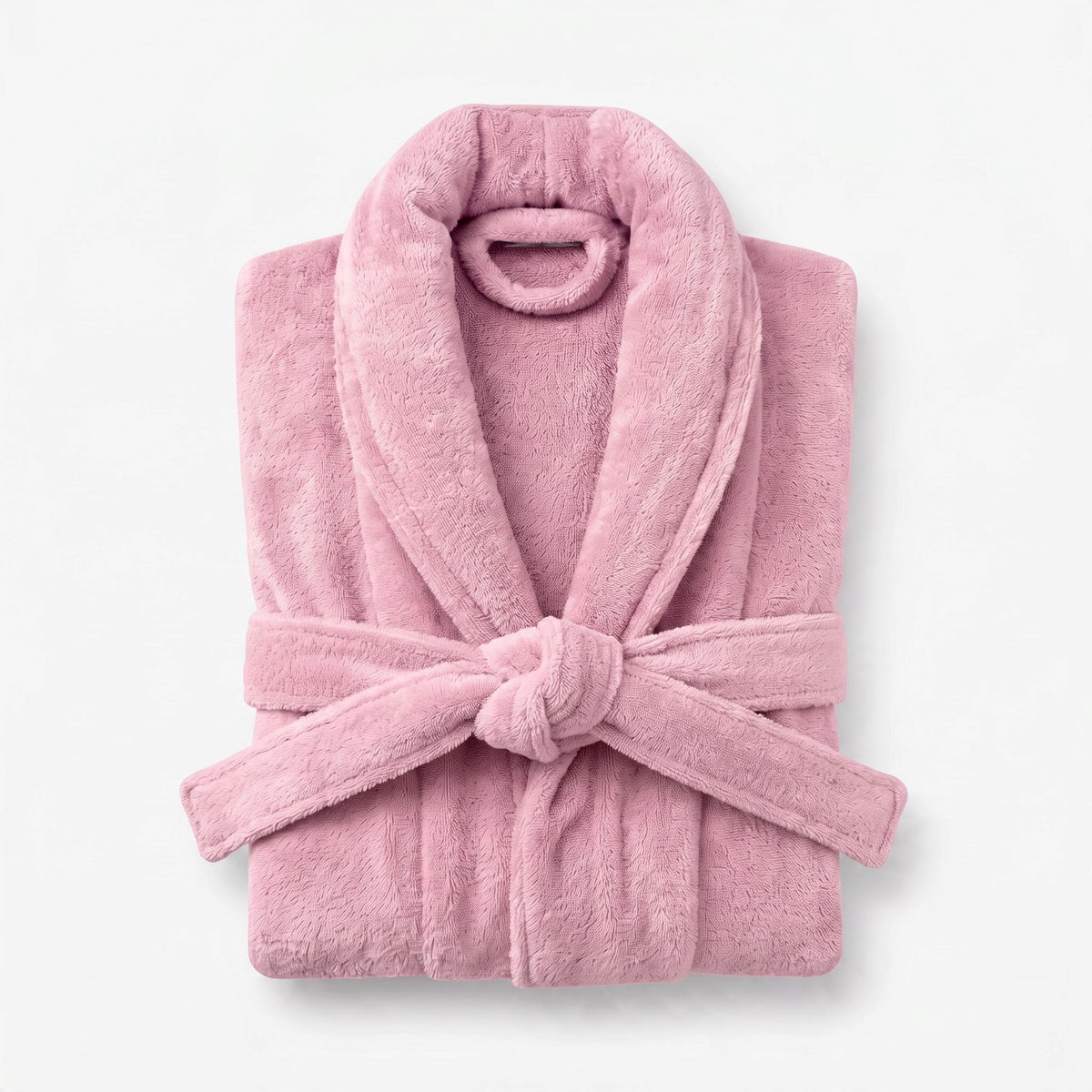 100% cotton Comfort Bathrobe – Ultra-Soft Shawl Collar Robe