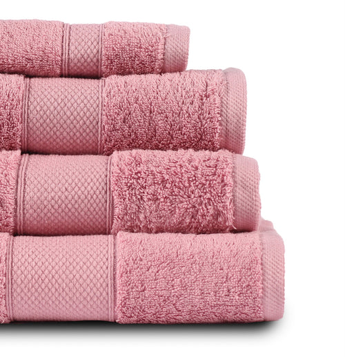 Basic Bath Towel Set, Pack of 5 Pieces  Highly Absorbent , Ideal for Hotel, Spa and Everyday Bathroom Use (Kashmir)