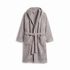 100% Cotton Kids Bathrobe – Soft Hooded Robe for Boys & Girls