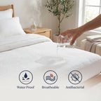 BASIC waterproof mattress protector with elastic corners